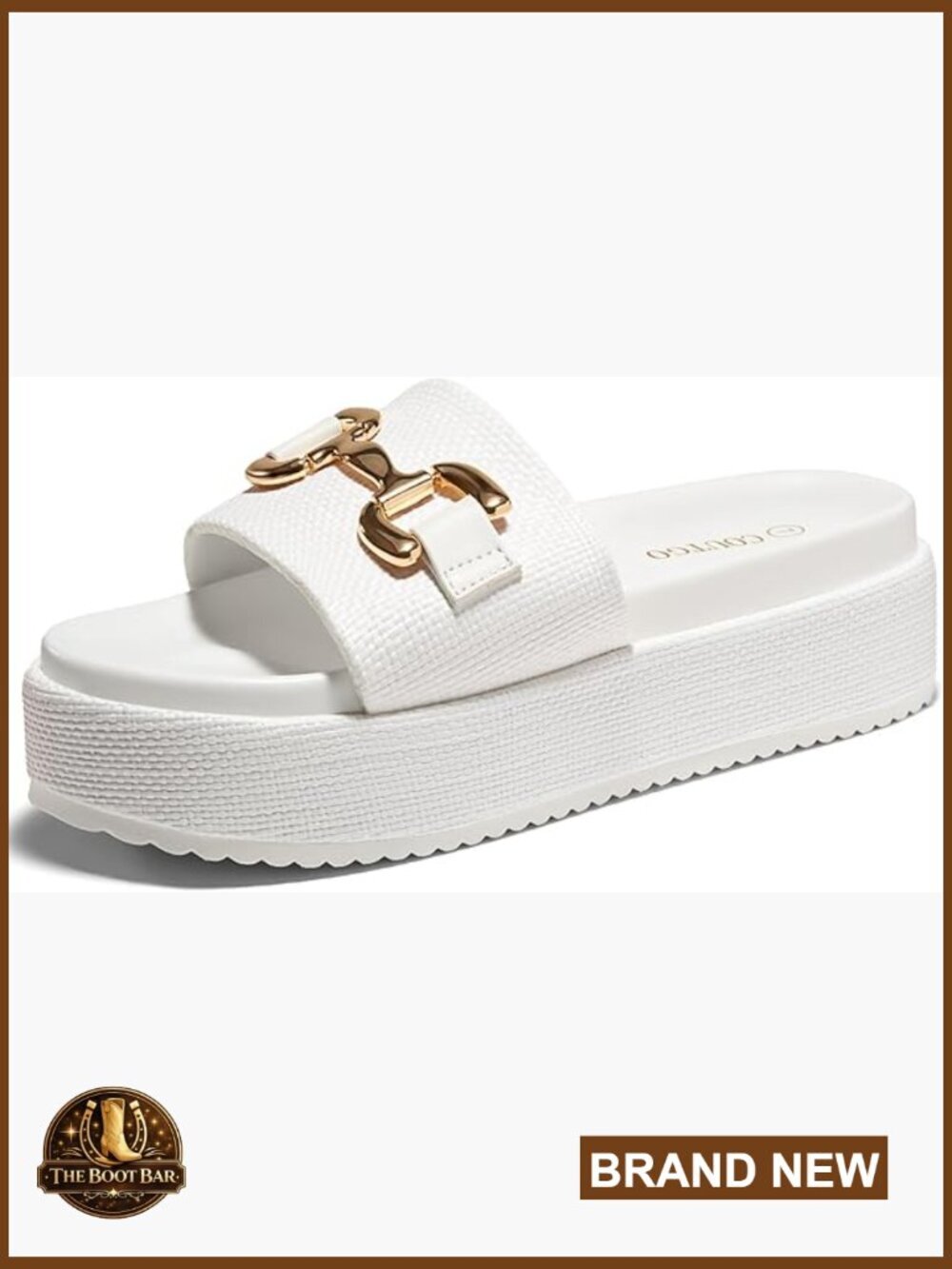 Raffia Espadrille Platform Sandals Slingback Chain Slides